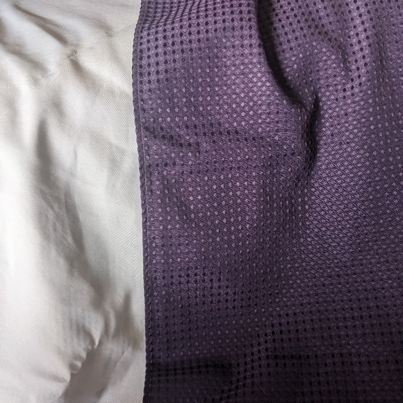 Deep Purple Shower Curtain - Picture 3 of 4